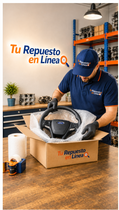 Preparación segura de autopartes para envío
