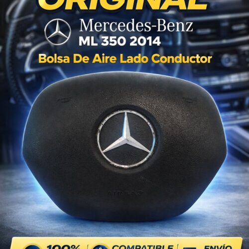 Mercedes Benz Ml 350 2014 Bolsa De Aire Lado Conductor