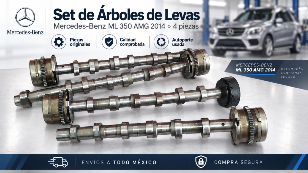 Mercedes-benz Ml 350 Amg 2014 Set de Árbol De Levas (4)