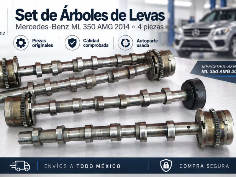 45abf4bd-8377-48f5-adae-7c593b8d4e61 Mercedes-benz Ml 350 Amg 2014 Set de Árbol De Levas (4)