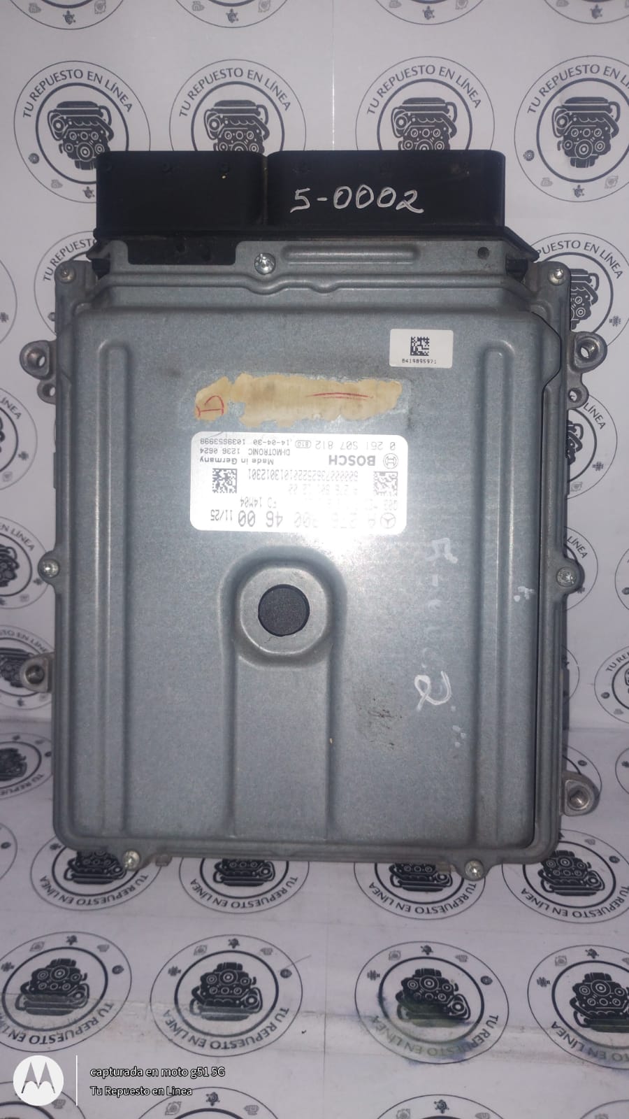 48457bdb-a88b-4c08-93da-7c5a0a6b363d Mercedes Benz Ml 350 4Matic 3.5L 2014 Módulo Computadora ECU OEM Usada
