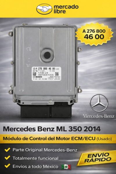 4e2b3d8e-7a46-4776-adf9-091ad9dfaf43-md Mercedes Benz Ml 350 4Matic 3.5L 2014 Módulo Computadora ECU OEM Usada