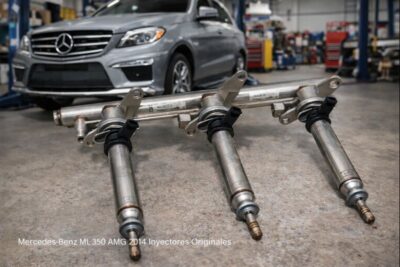 Mercedes-benz Ml350 2014 Riel Izquierdo Inyectores