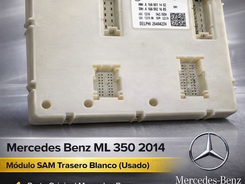 Mercedes Benz Ml 350 2014 Módulo Sam Trasero A 166 900 3812