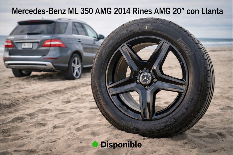 9d74aca3-99b3-4402-be6a-ebd47c26d540-md Mercedes-benz Ml 350 Amg Rin 20 Original Con Llanta 12-15