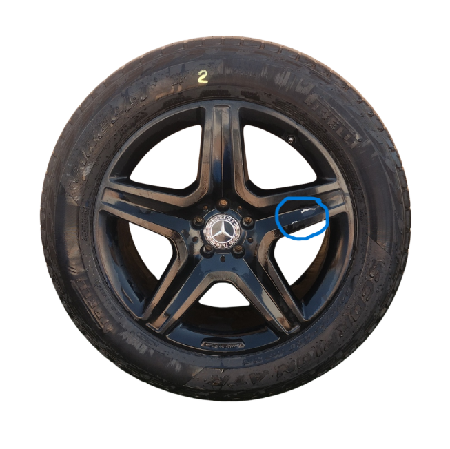 Mercedes-benz Ml 350 Amg 2012-2015 Rin 20 Con Llanta Oem (Usado)