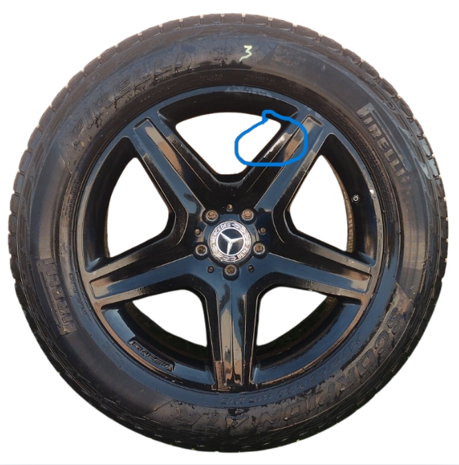 Captura de pantalla 2026-01-06 124124 Mercedes-benz Ml 350 Amg Rin 20 Original Con Llanta 12-15