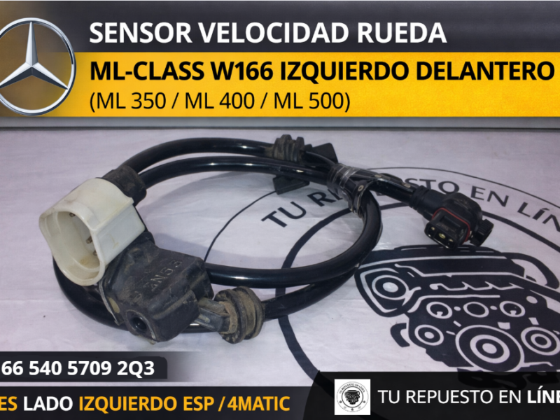 Captura de pantalla 2026-01-06 155550 Mercedes Benz Ml 350 Amg 2014 Sensor Abs Trasero Izq