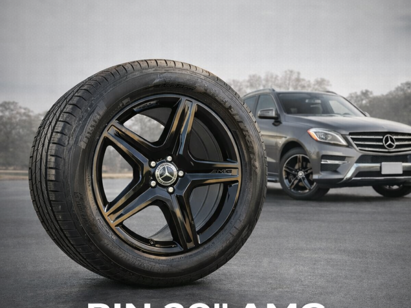 ChatGPT Image 20 dic 2025, 12_45_09 Mercedes-benz Ml 350 Amg Rin 20 Con Llanta Pirelli 12-15 (Usado)