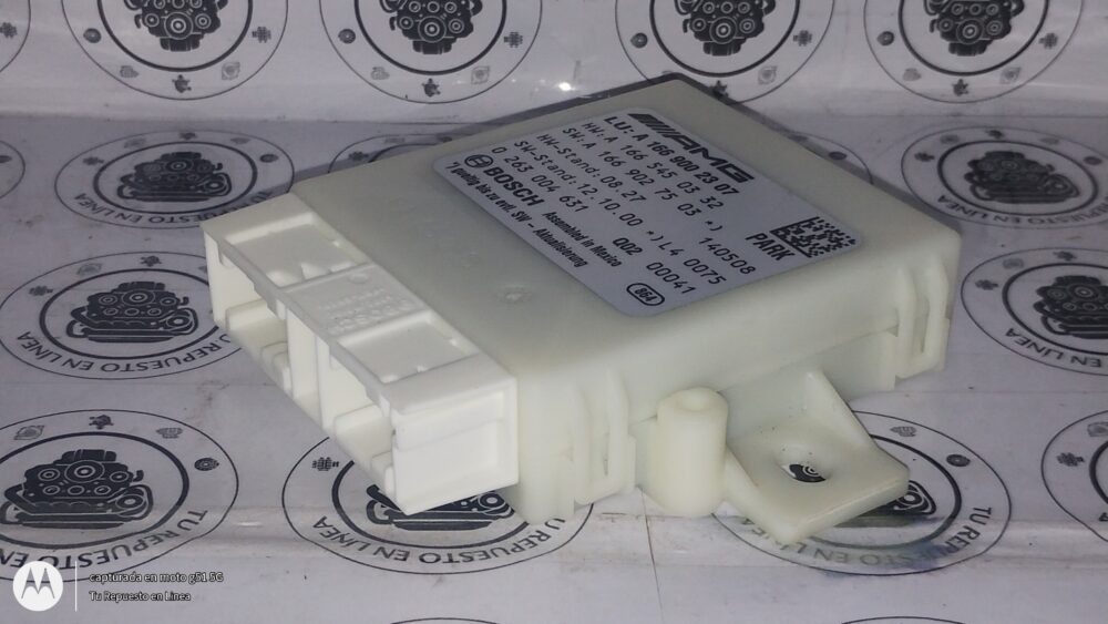 Mercedes Benz Ml350 2014 Módulo Park Assist Parktronic A 166 900 2307