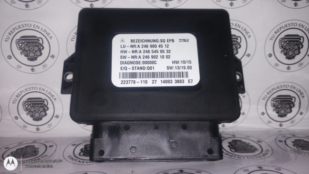 IMG_20250712_172300888 Mercedes Benz Ml 350 2014 Módulo Control Freno