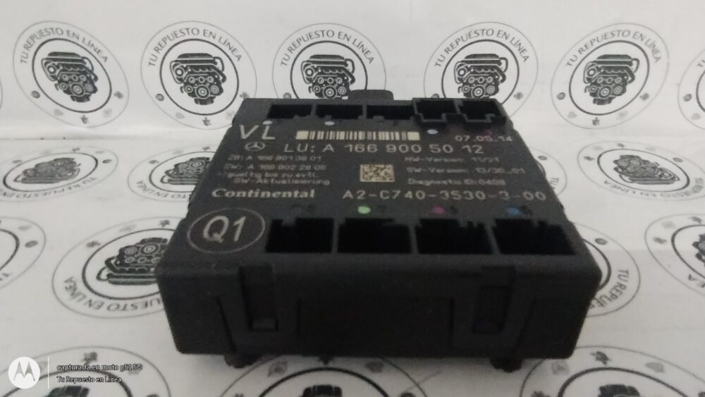 Mercedes-benz Ml 350 Amg Módulo De Puerta Delantera Izquierdo