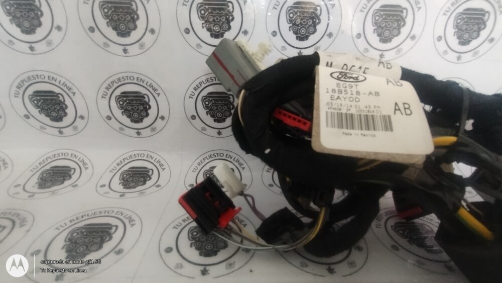 Arnés Tablero Y Consola Ford Fusion Eg9t-18b518-ab 2013-2016