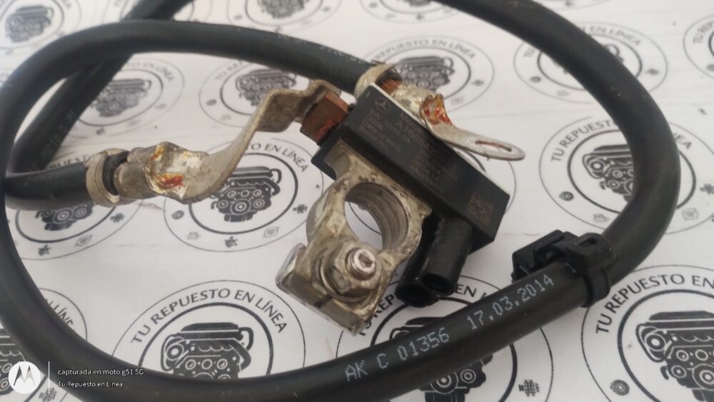 Mercedes-benz Ml 350 2014 Cable Negativo Batería Original