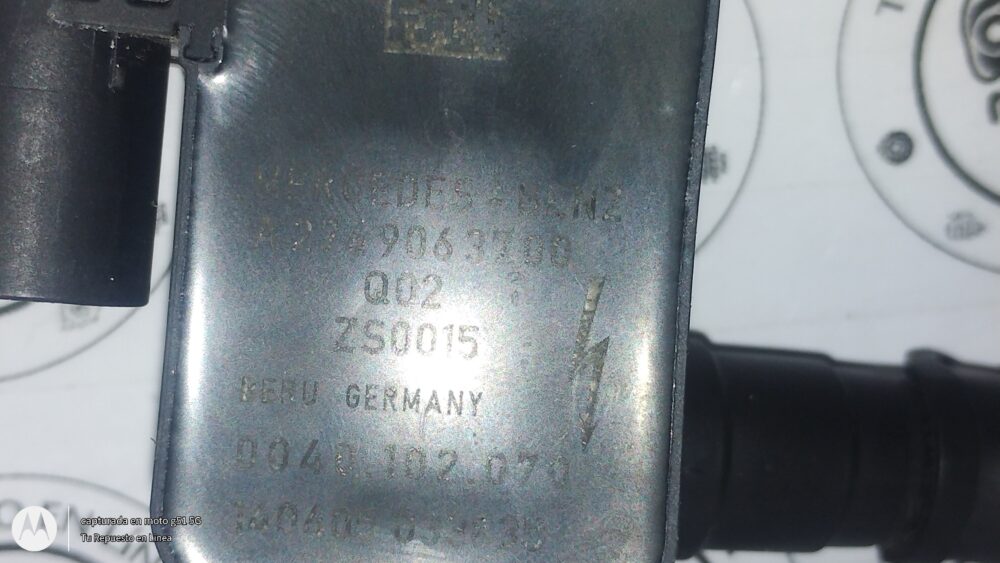 IMG_20250826_141716374 Mercedes-benz Ml 350 Amg 2014 Bobina De Encendido