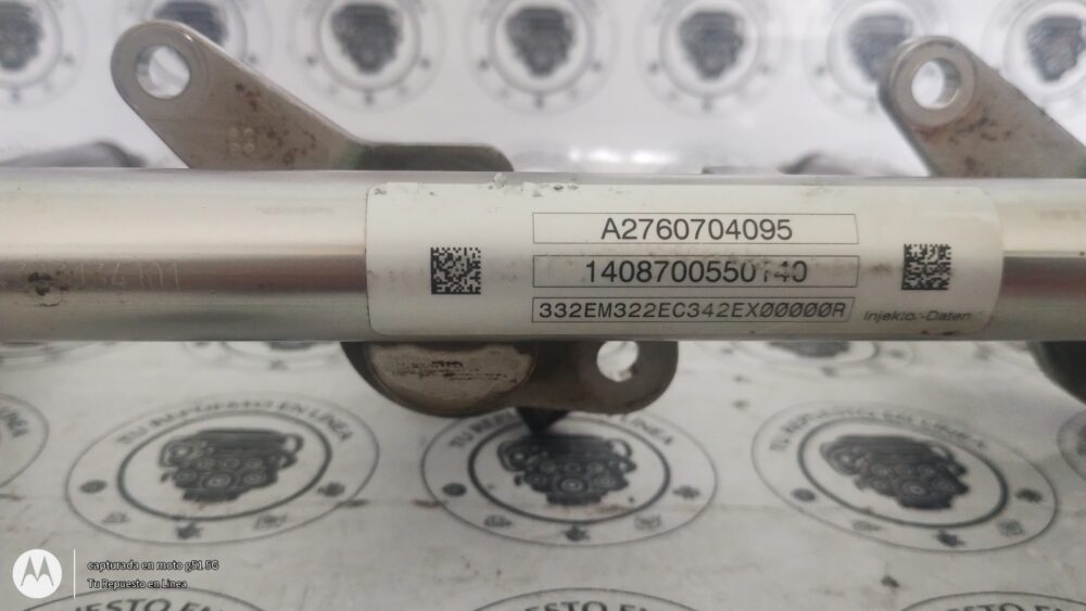 IMG_20250829_131647980 Mercedes-benz Ml 350 2014 Riel Derecho Inyectores