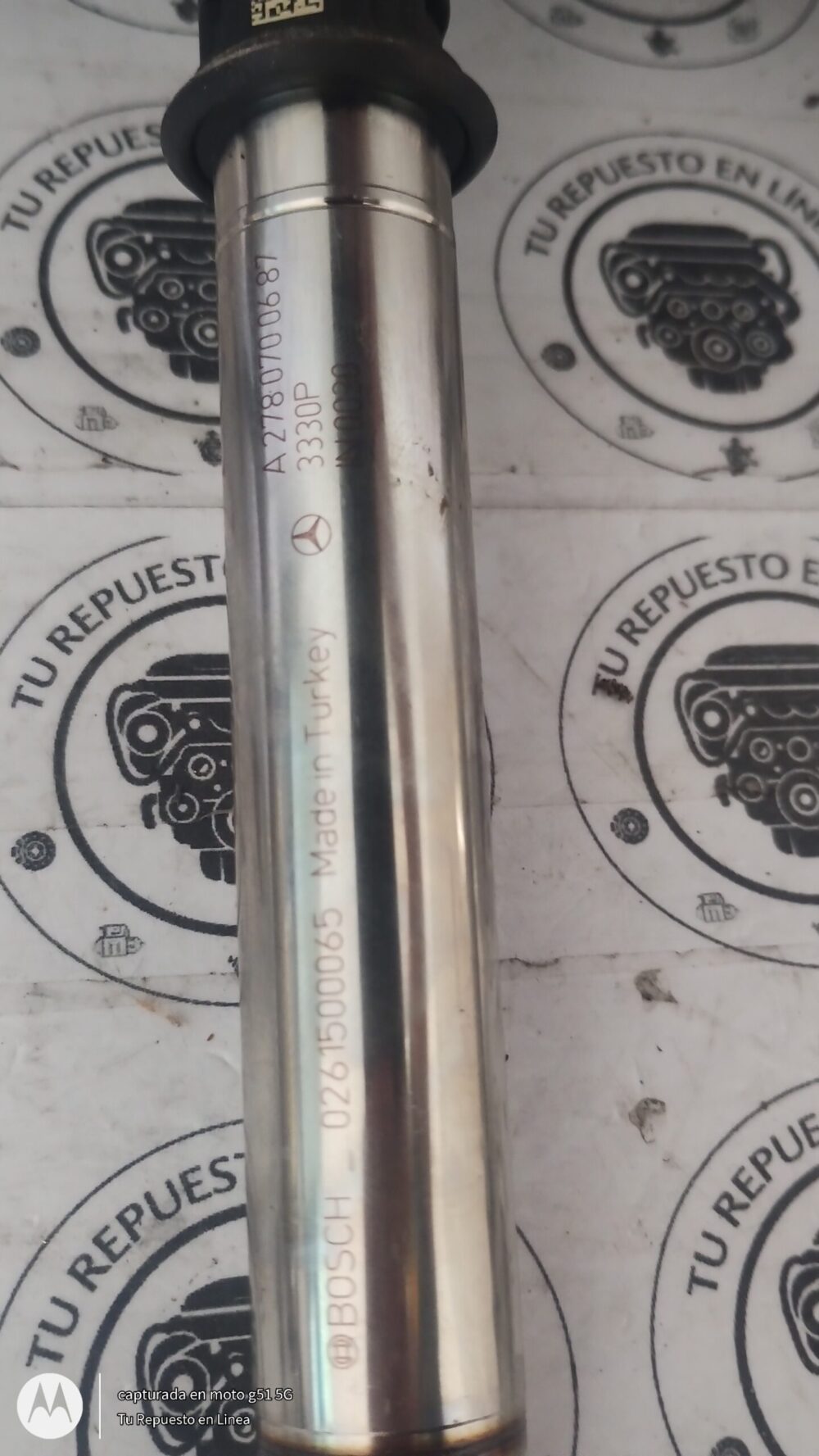 IMG_20250829_133448398 Mercedes-benz Ml350 2014 Riel Izquierdo Inyectores