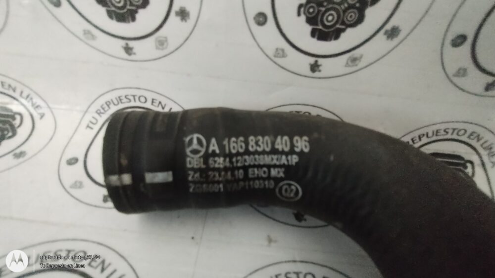 Mercedes Benz Ml 350 Amg 2014 Manguera Enfriamiento Oem