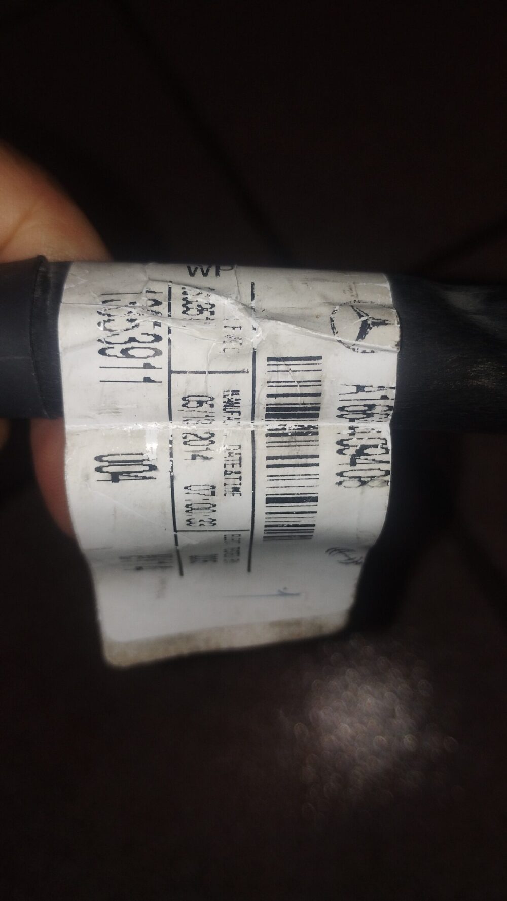 Mercedes-Benz ML350 AMG 12-15 Cable Batería Alternador A1664409408