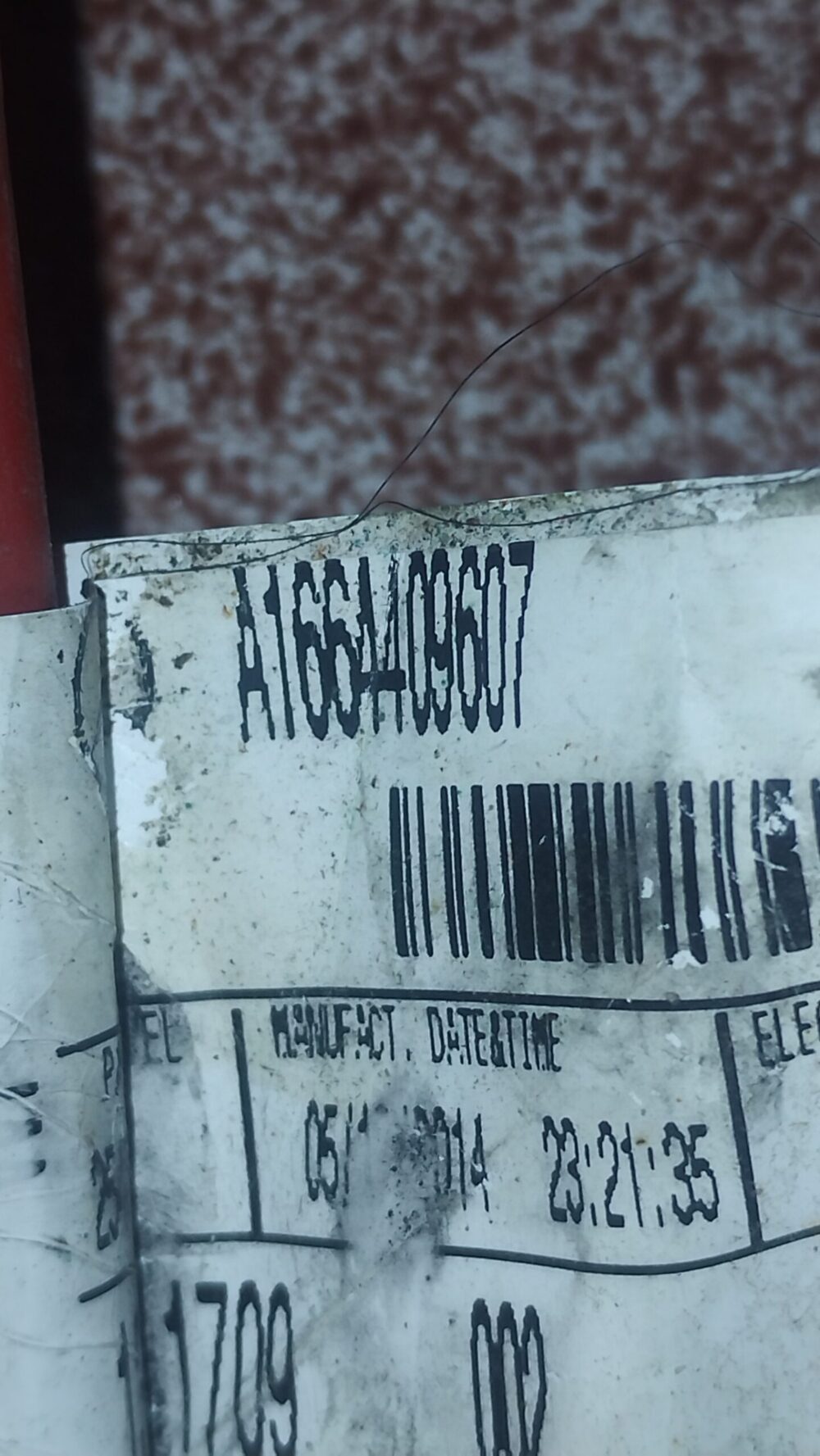 Mercedes Ml350 Amg 2014 Arnés Cable Batería Principal A166 440 9607