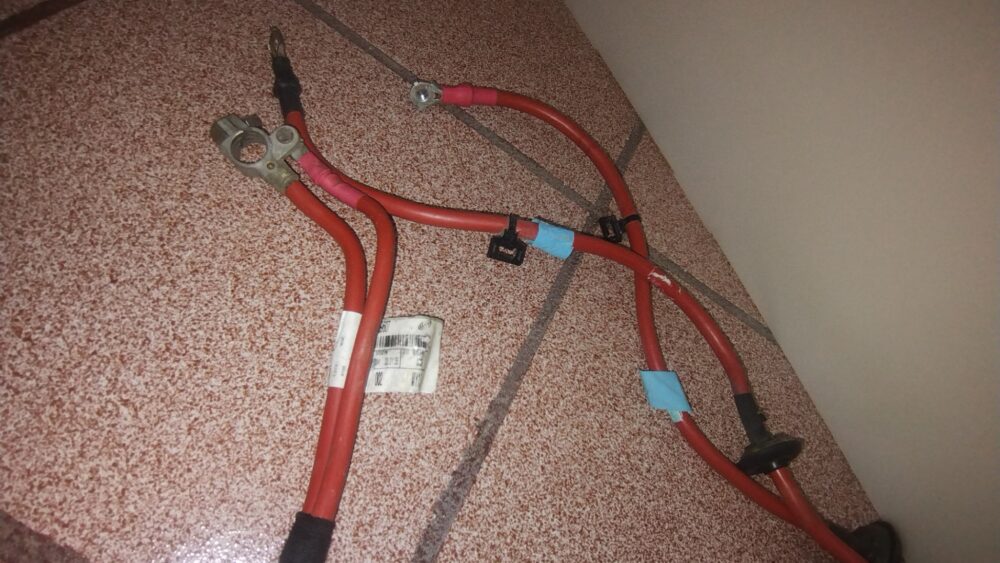 Mercedes Ml350 Amg 2014 Arnés Cable Batería Principal A166 440 9607