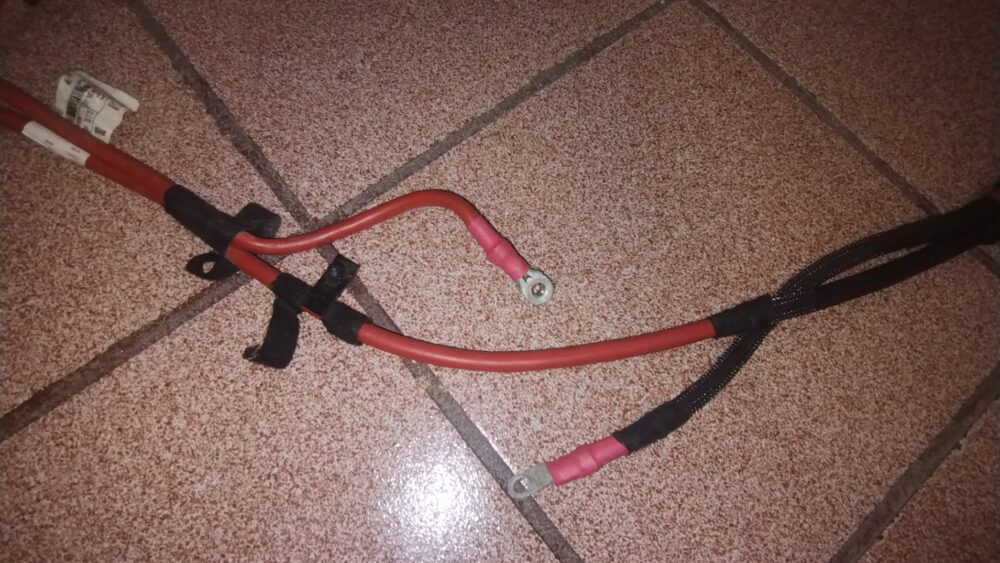 Mercedes Ml350 Amg 2014 Arnés Cable Batería Principal A166 440 9607