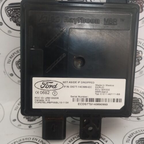 Imagen de WhatsApp 2025-08-04 a las 10.46.19_078e1473 Ford Fusion Titanium 2.0l Sensor Punto Ciego Izq 2013-2016 DS7T-14C689-EC
