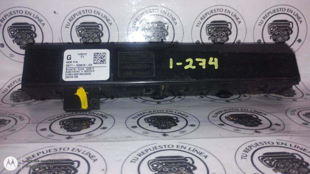 Ford Fusion 2013-2020 Módulo Presión Llantas Oem