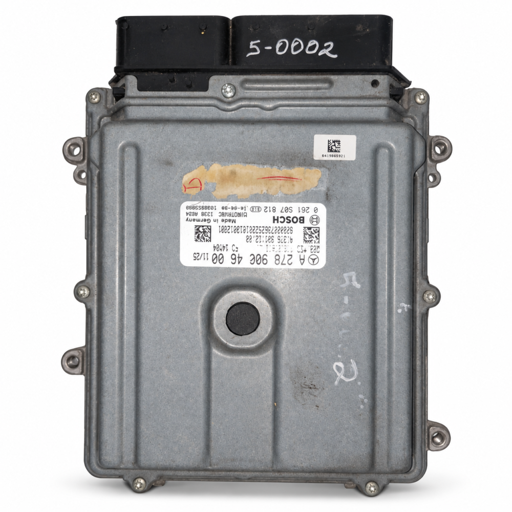 Módulo Mercedes-Benz Bosch sobre fondo blanco-7 Mercedes Benz Ml 350 4Matic 3.5L 2014 Módulo Computadora ECU OEM Usada