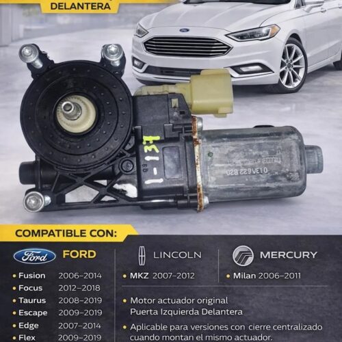 Ford Fusion 2014 Motor Puerta Izquierda Delantera