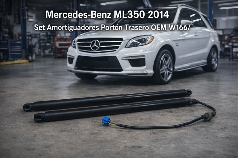 Mercedes-benz Ml350 2014 Set Amortiguadores Portón Trasero