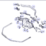 Mercedes-benz Ml 350 2012-2015 Sello Delantero Cofre