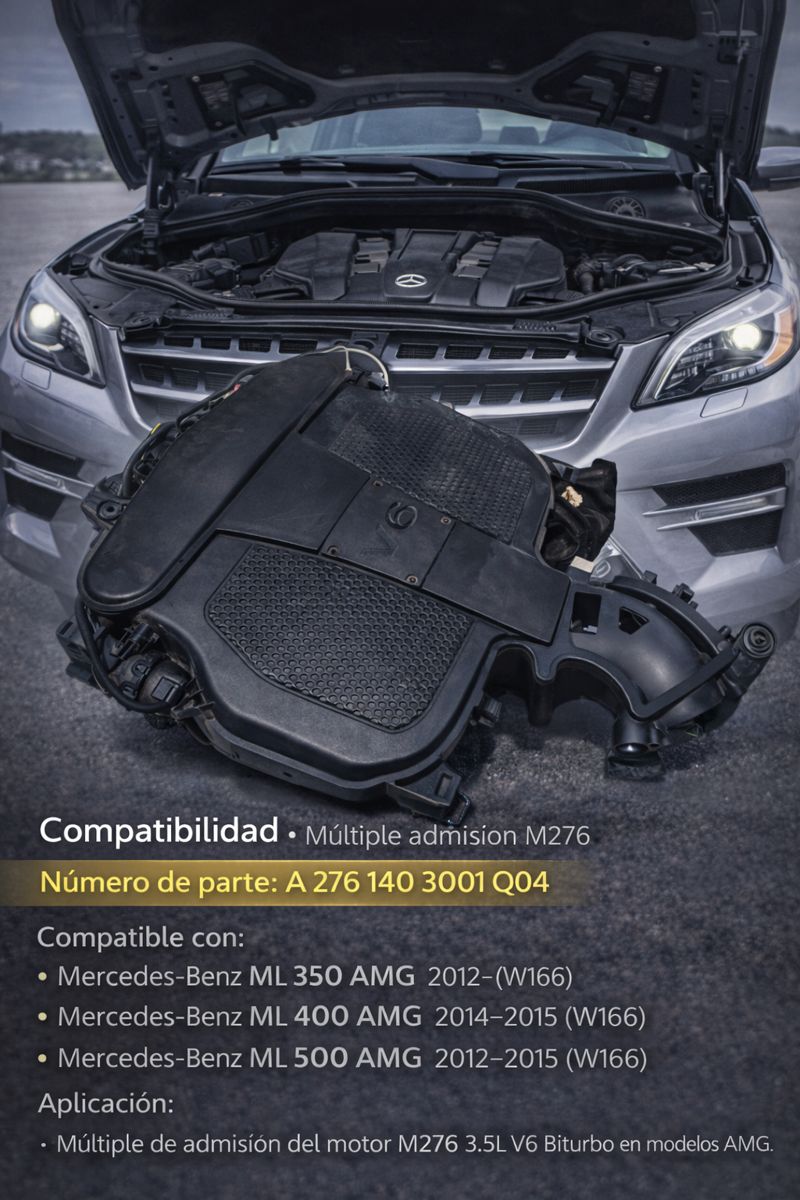 cd8cf7a6-8f4b-4d63-ad7a-62da1a8030e0-md Mercedes-benz Ml 350 Amg 2014 Múltiple Admisión M276