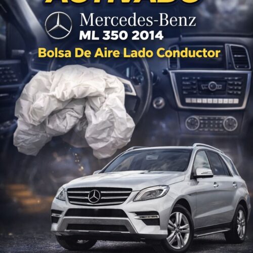 df250f18-1451-4323-9470-82296bfd6fd7-md Mercedes Benz Ml 350 2014 Bolsa De Aire Lado Conductor