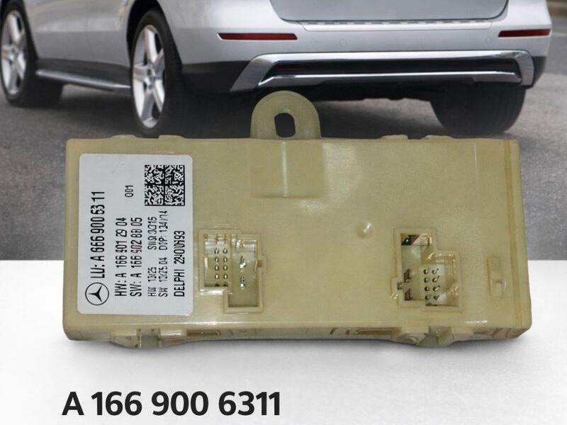 Mercedes Benz Ml 350 Amg 2014 Módulo Puerta Trasera Oem