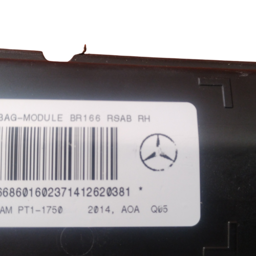 053c6ff8-5c78-484e-810c-60f65b5bb232 Mercedes-benz Ml 350 2014 Bolsa De Aire Asiento Tras Der