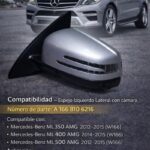 10034363-18fd-4917-a72b-2a3d97ae386c-md Mercedes Benz Ml 350 Amg Espejo Lateral Izquierdo Con Cámara