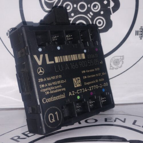 Mercedes Benz Cla 200 2014 Módulo Control Puerta Del Izq A 166 900 55 05