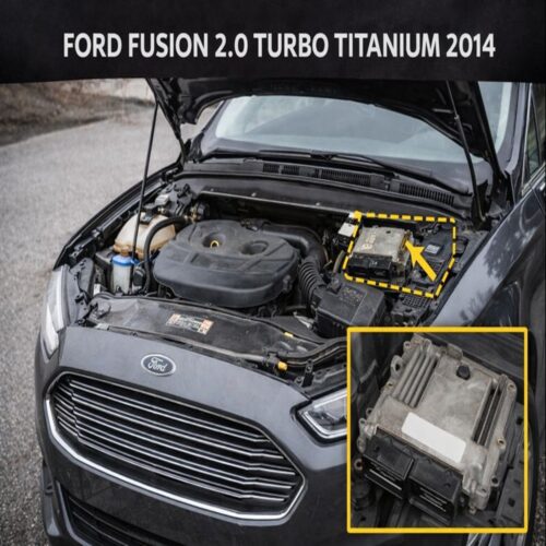 Ford Fusion Titanium 2.0l 2014 Módulo Ecu Es7a-12a650-vd Oem