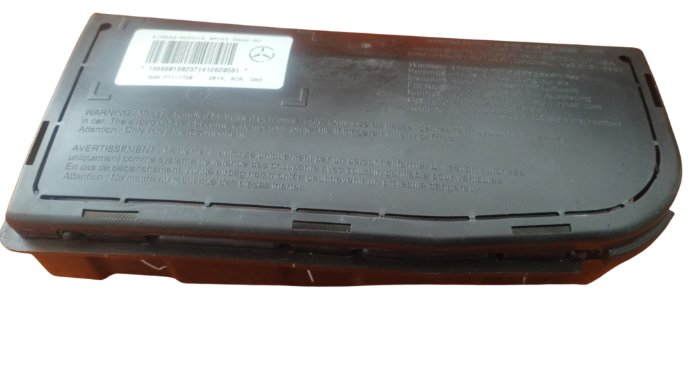 Mercedes-benz Ml 350 2014 Bolsa De Aire Asiento Tras Der