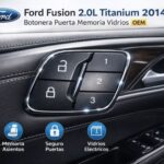 Ford Fusion Titanium 2.0l 13-16 Botón Memoria Asiento Piloto BB5T-14776-AC3JA6