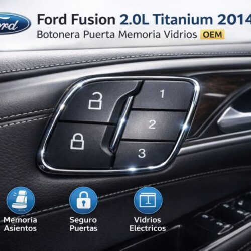 Ford Fusion Titanium 2.0l 13-16 Botón Memoria Asiento Piloto