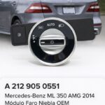 37cc1068-996d-4107-b8f6-3c493c6755dc-md Mercedes Benz Ml 350 Amg 2014 Módulo Faro Niebla Oem