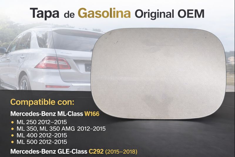 Mercedes-benz Ml 350 Amg 2014 Tapa Gasolina A1667570006 Oem