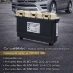 Mercedes-benz Ml 350 Amg 2014 Módulo Control Asiento Lh Oem