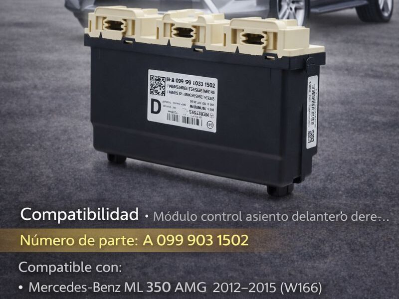 4e5bde66-756c-43dd-a733-70438fb33d5a-md Mercedes-benz Ml 350 Amg 2014 Módulo Control Asiento Lh Oem