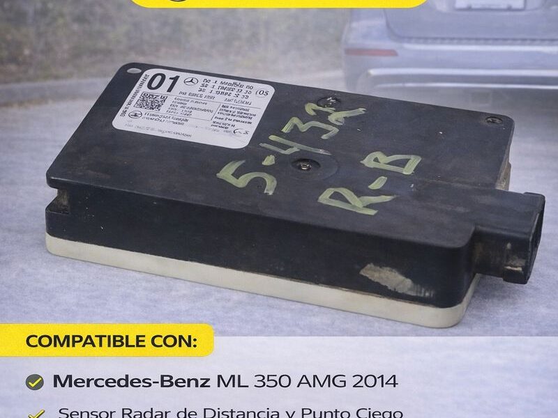 Mercedes-benz Ml 350 Amg 2014 Sensor Radar Punto Ciego
