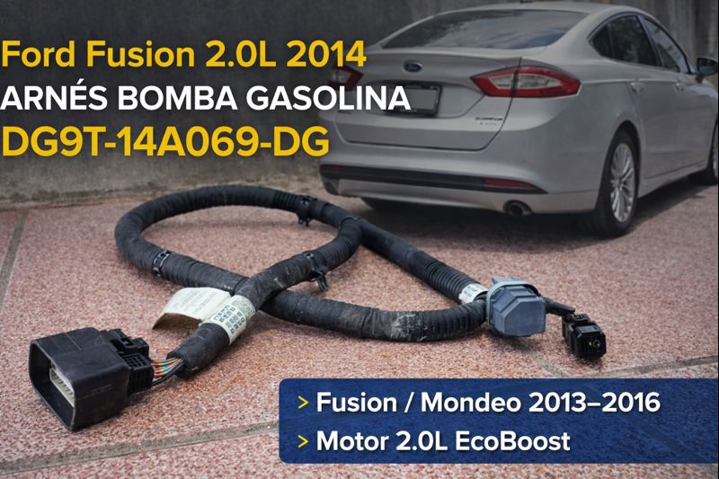 Ford Fusion 2.0l 2014 Arnés Bomba Gasolina Dg9t-14a069-dg