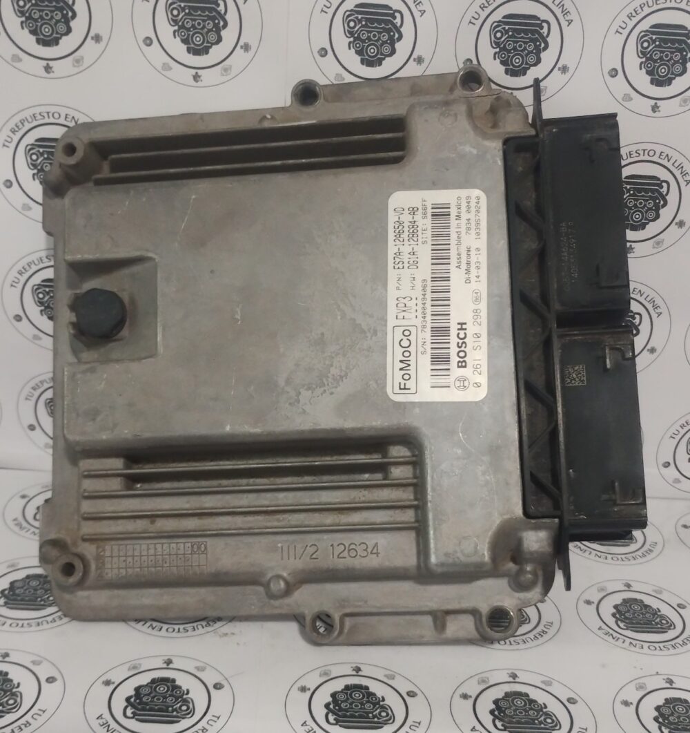 9 Ford Fusion Titanium 2.0l 2014 Módulo Ecu Es7a-12a650-vd Oem