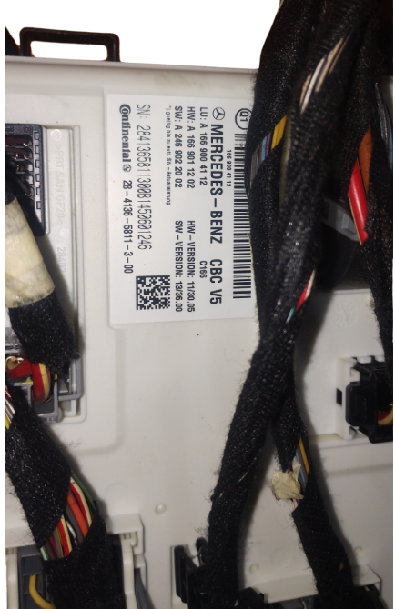 Captura de pantalla 2025-12-24 163011 Mercedes-benz Ml350 Amg 2014 Módulo Gateway Central